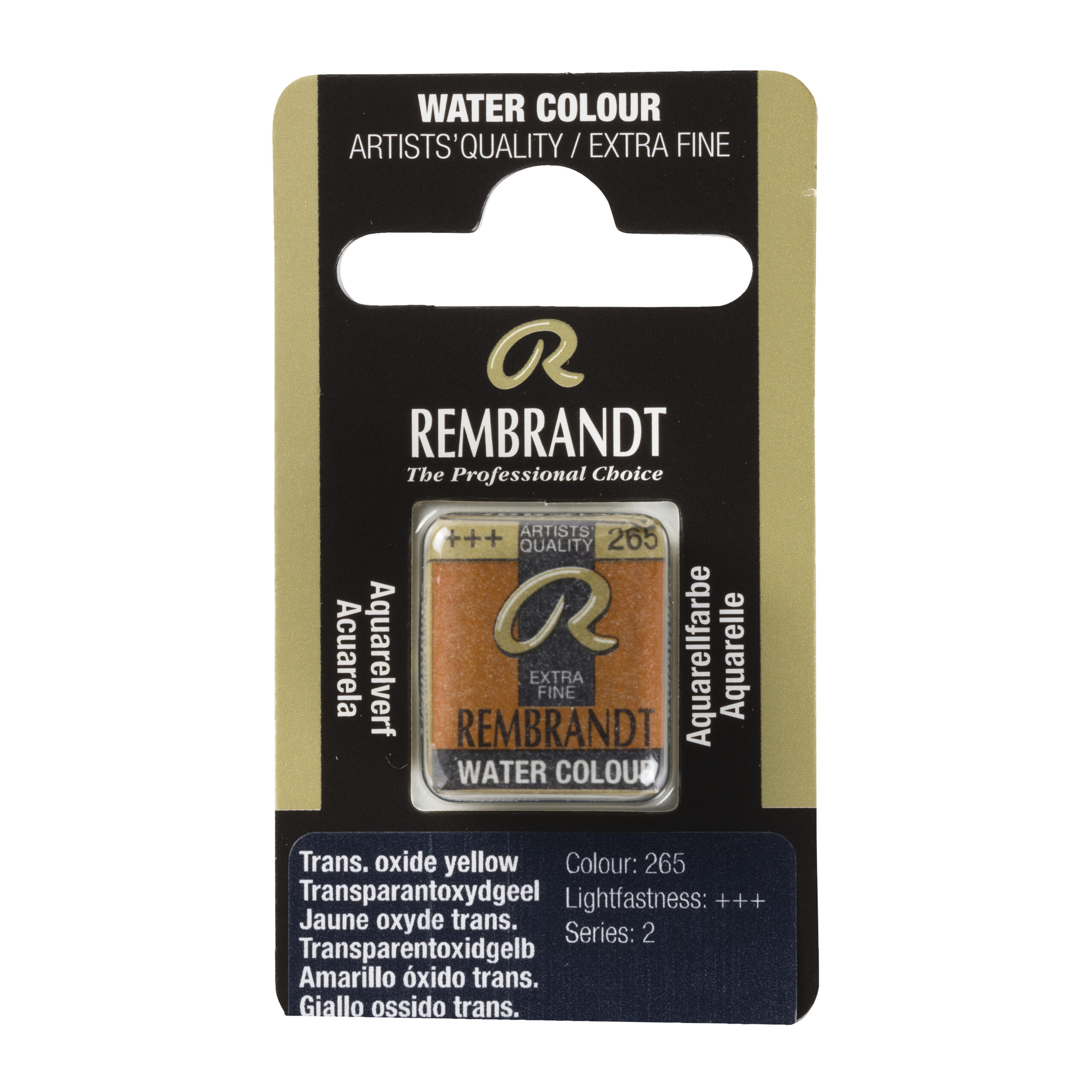 Rembrandt Aquarelverf Napje Transparantoxydgeel 265