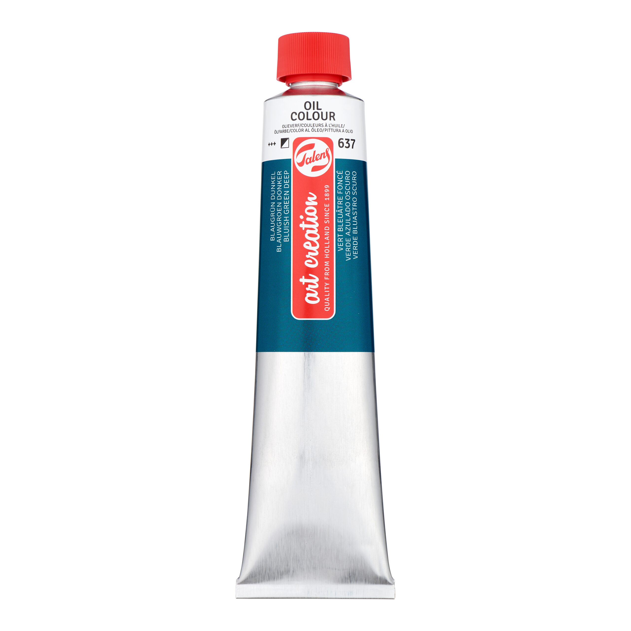 Talens Art Creation Olieverf Tube 200 ml Blauwgroen Donker 637
