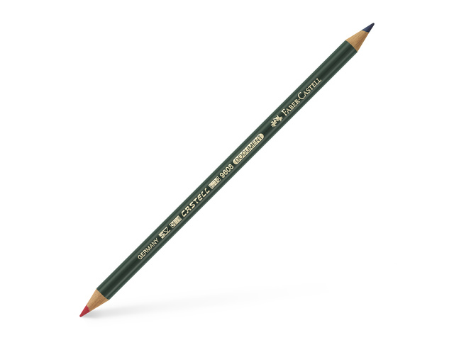 Kopieerpotlood FC Document 9608 rood/blauw