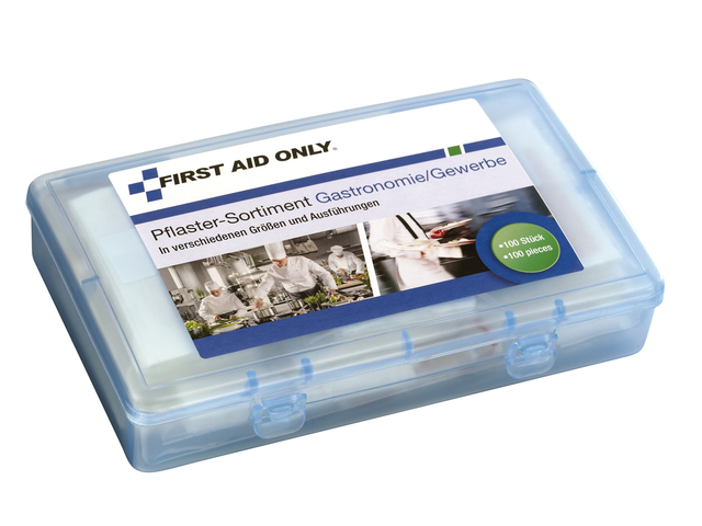 Pleisters First Aid Only horeca/bedrijf 100stuks