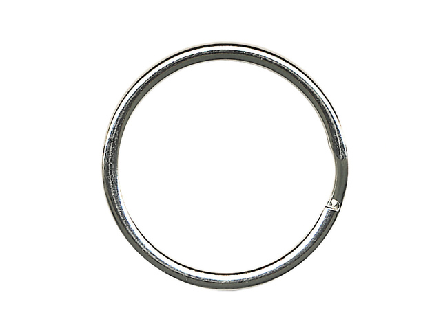 Sleutelring Alco 25mm metaal zakje a 10 stuks x 10 in doos