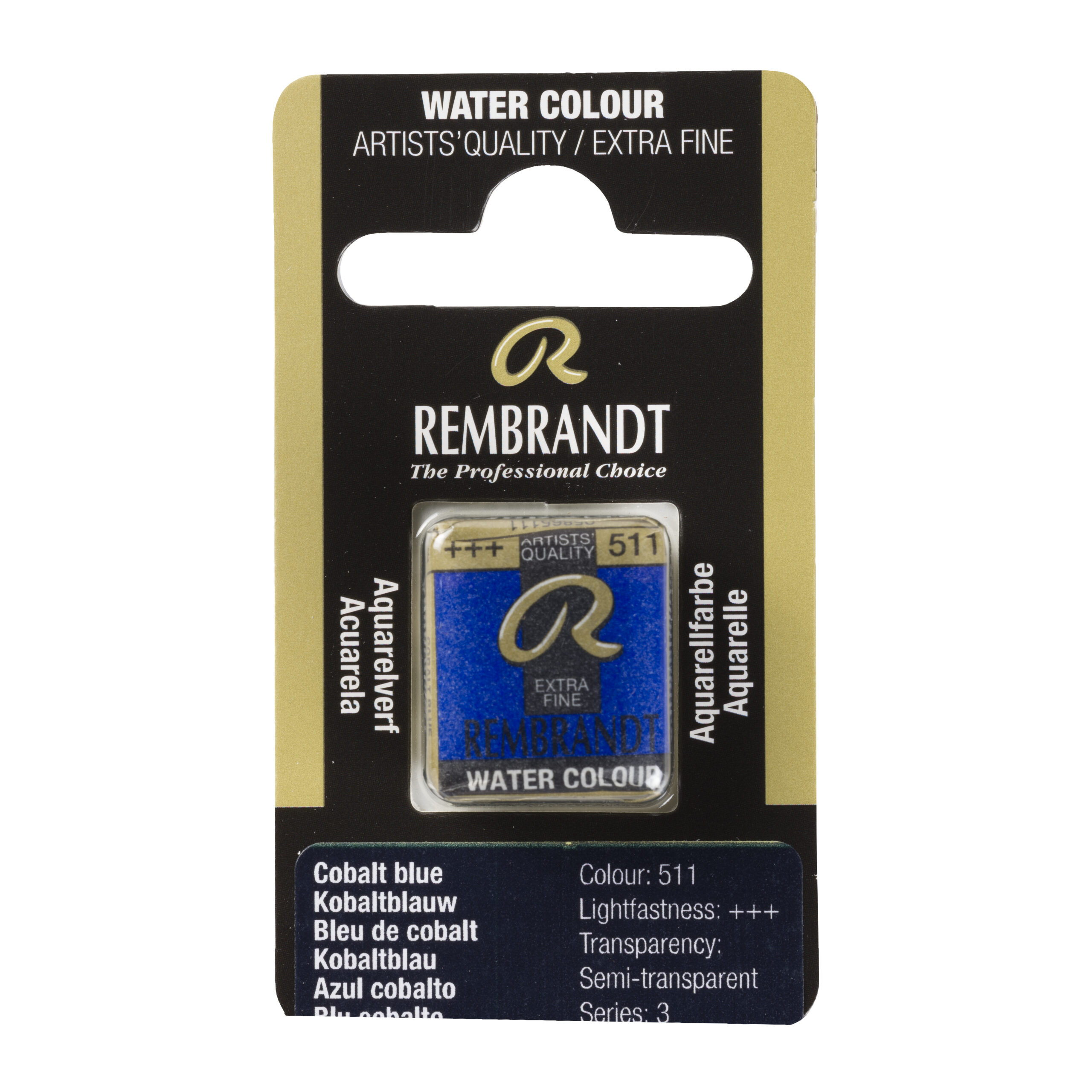 Rembrandt Aquarelverf Napje Kobaltblauw 511