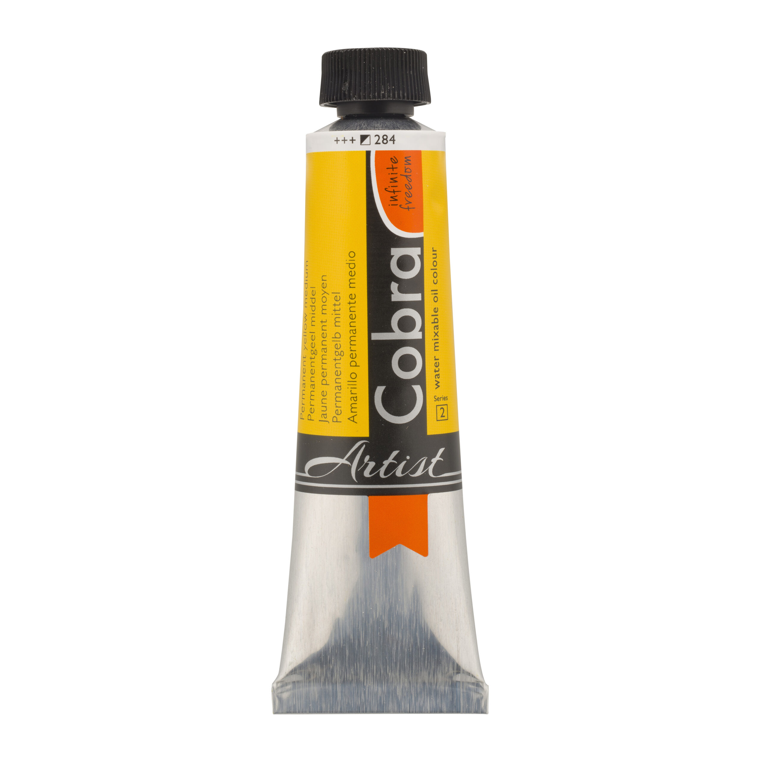 Cobra Artist Water Vermengbare Olieverf Tube 40 ml Permanentgeel Middel 284