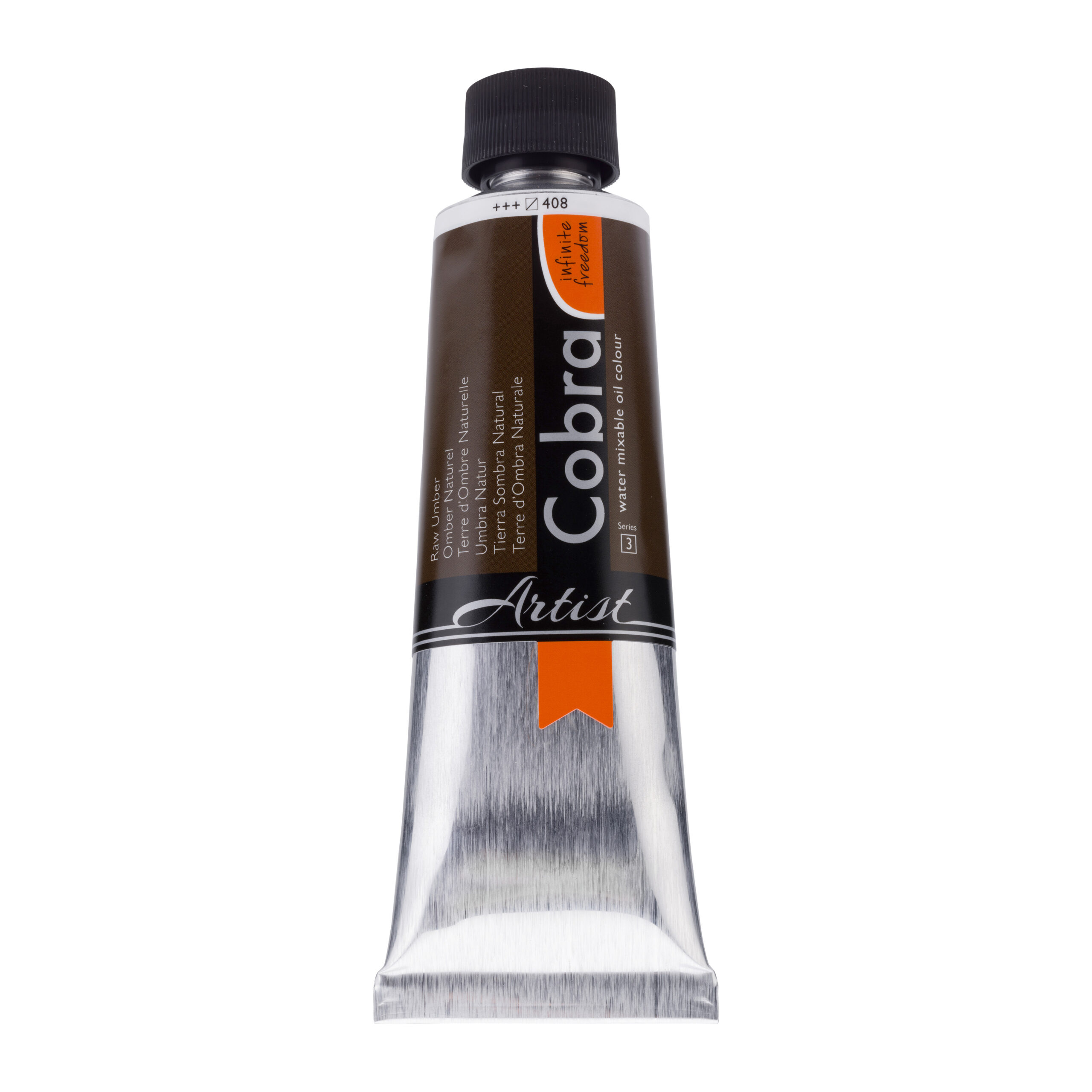 Cobra Artist Water Vermengbare Olieverf Tube 150 ml Omber Naturel 408