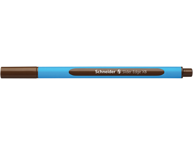 Balpen Schneider Slider Edge XB bruin