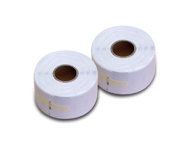 Etiket Kangaro compatible Dymo 99012 36mmx89mm doos 2 ro