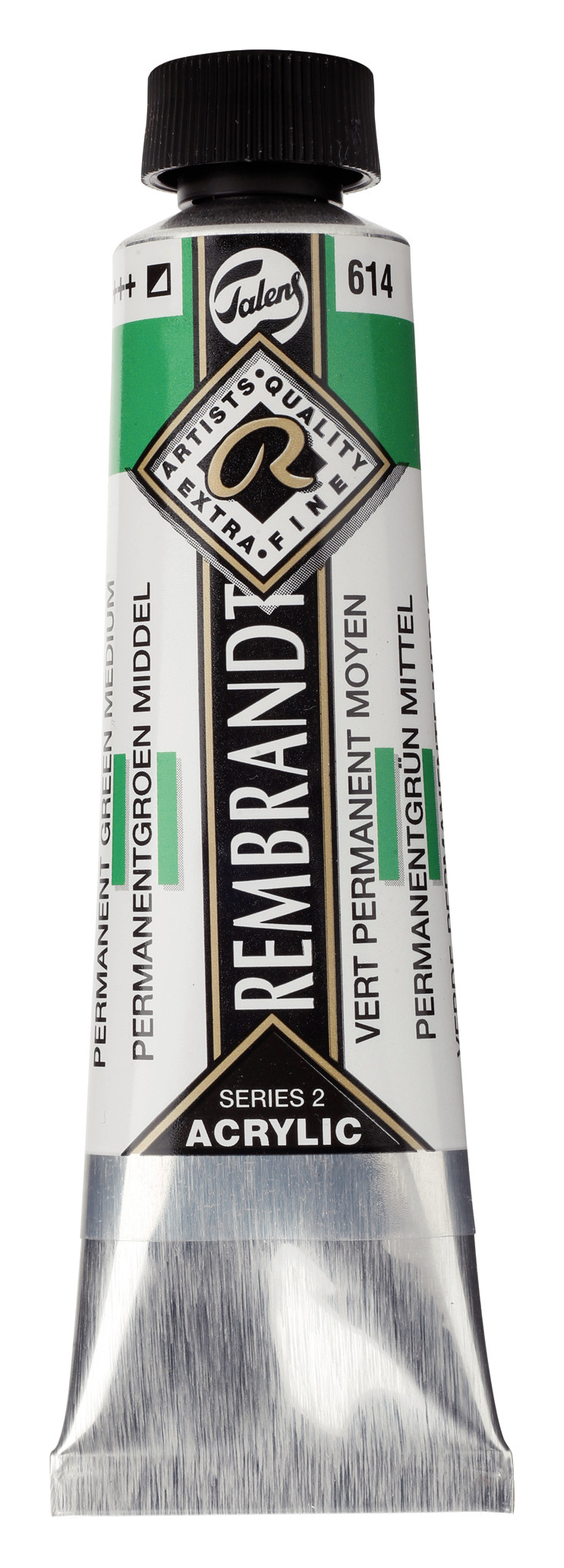 Rembrandt Acrylverf Tube 40 ml Permanentgroen Middel 614