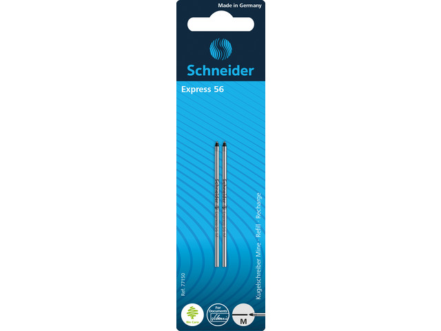 Vulling Schneider Express 56 M zwart, blister a 2st.