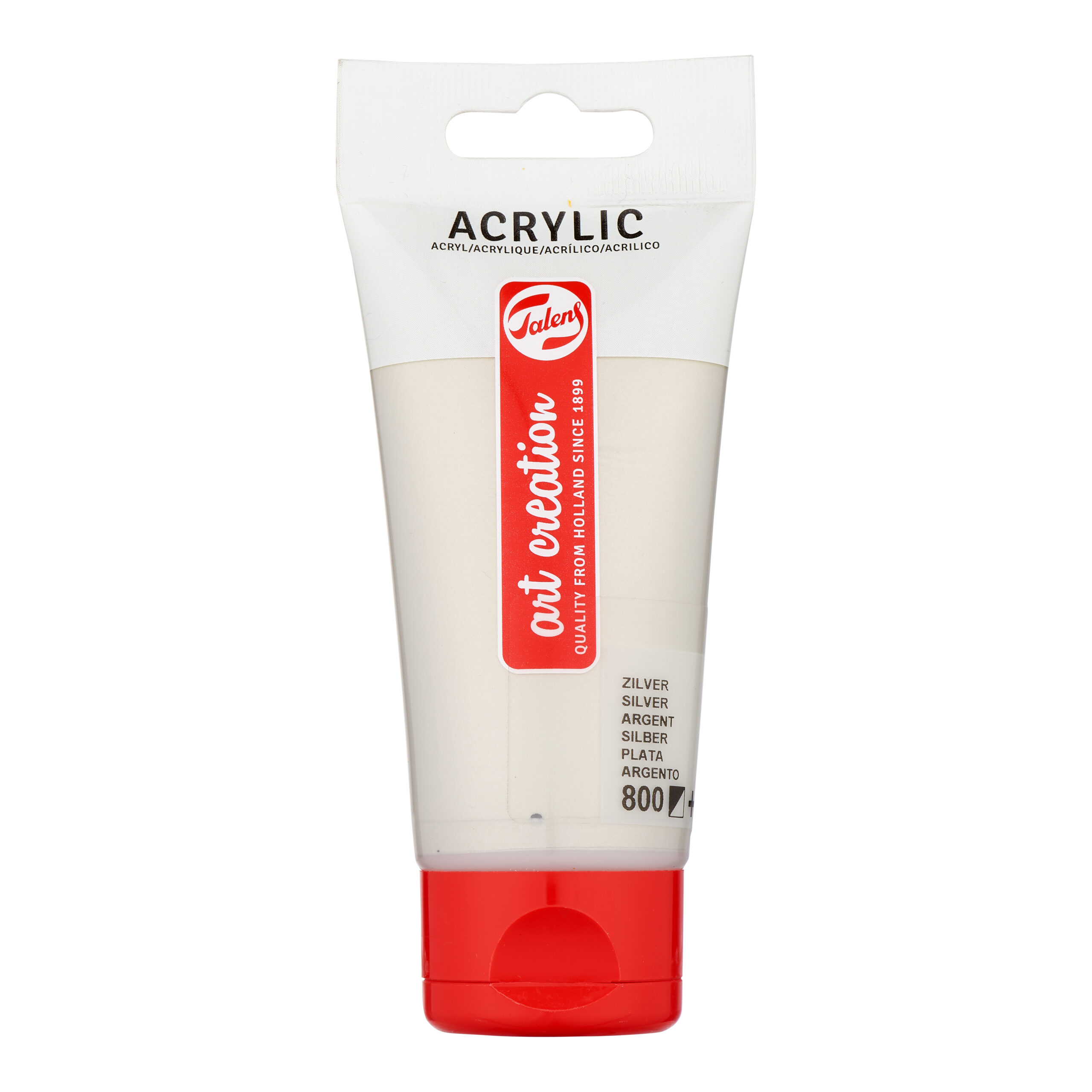 Talens Art Creation Acrylverf Tube 75 ml Zilver 800
