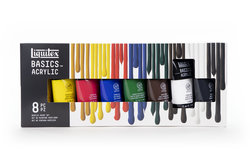 Liquitex Basics Set 8 x 75ml Tubes