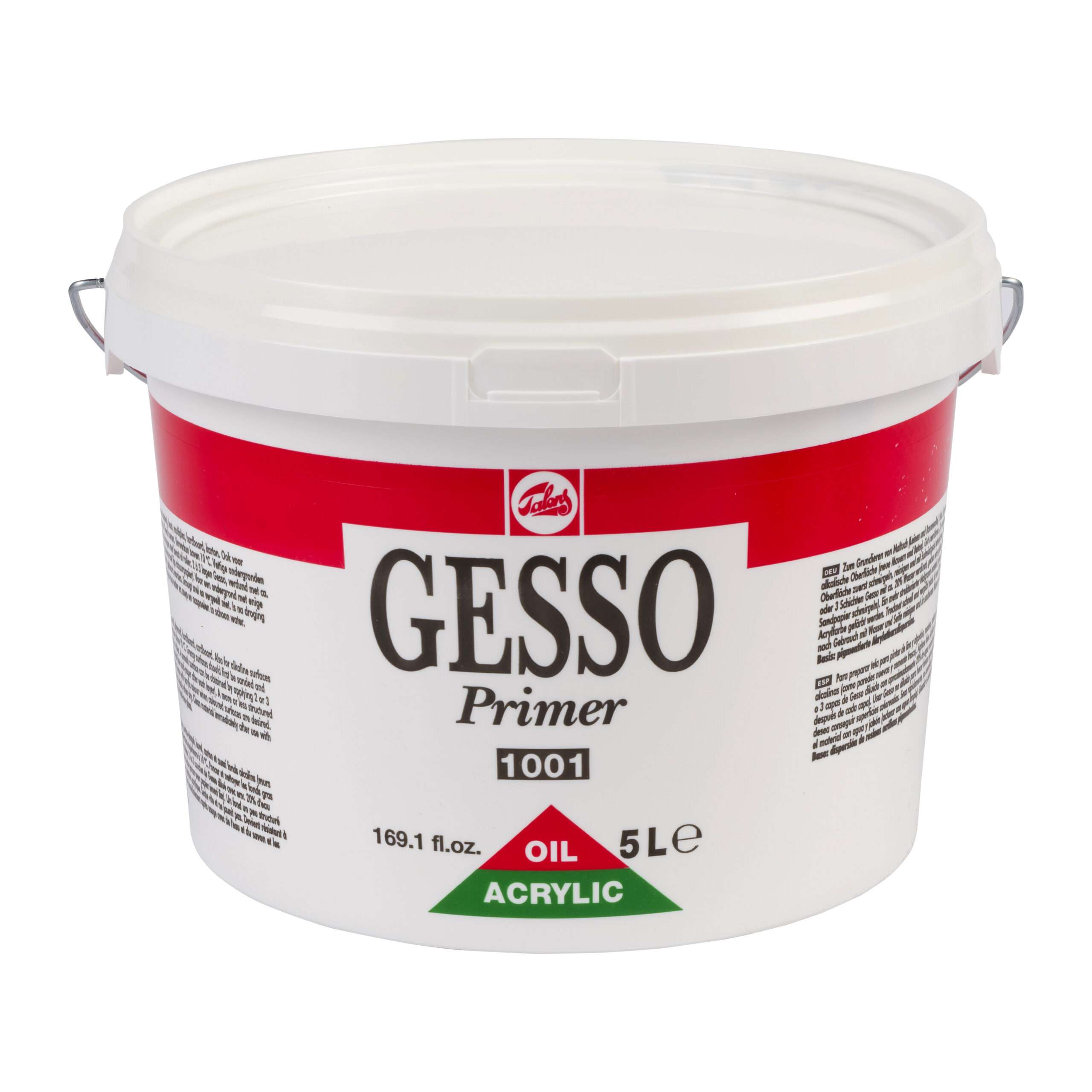 Talens Gesso Primer 1001 Emmer 5000 ml
