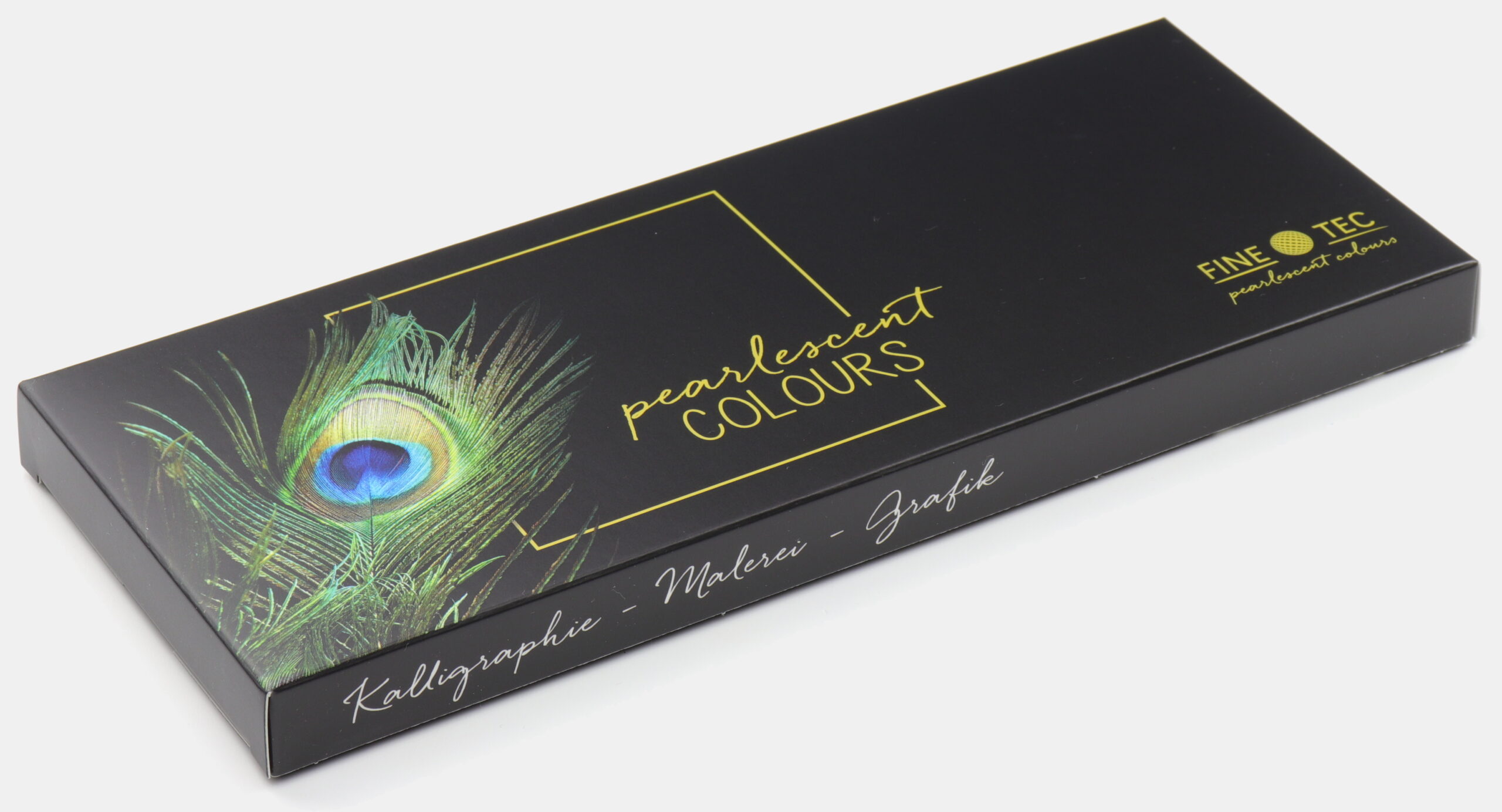 FINETEC® Parelmoer aquarelverf set Rainbow | 12 kleuren