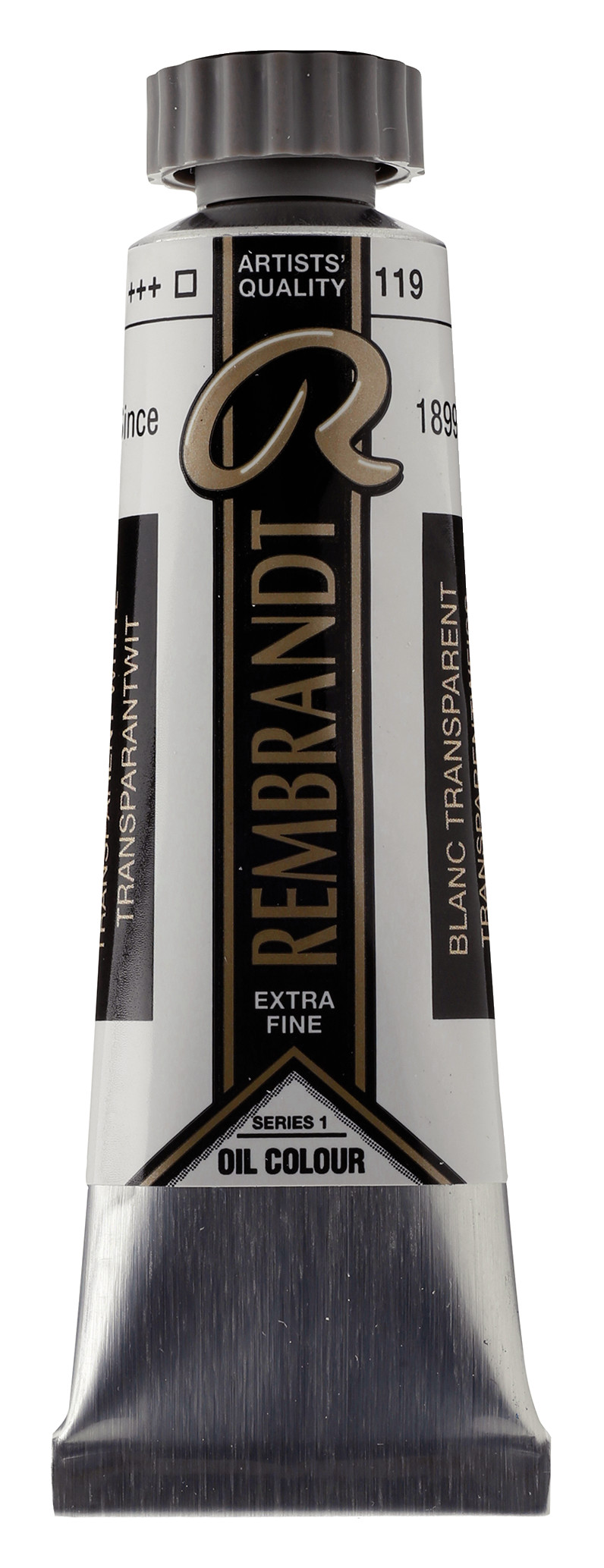 Rembrandt Olieverf Tube 15 ml Transparantwit (Saffloerolie) 119