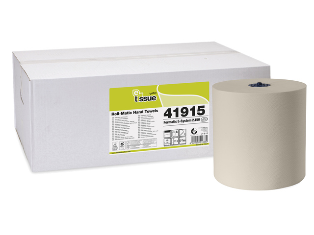 Handdoekrol Celtex MM Formatic E-Tissue 2-laags beige 150