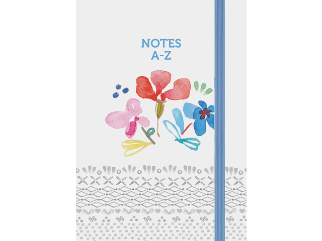 Notitieboek A-Z Flora Castle A5 Sophie softcover