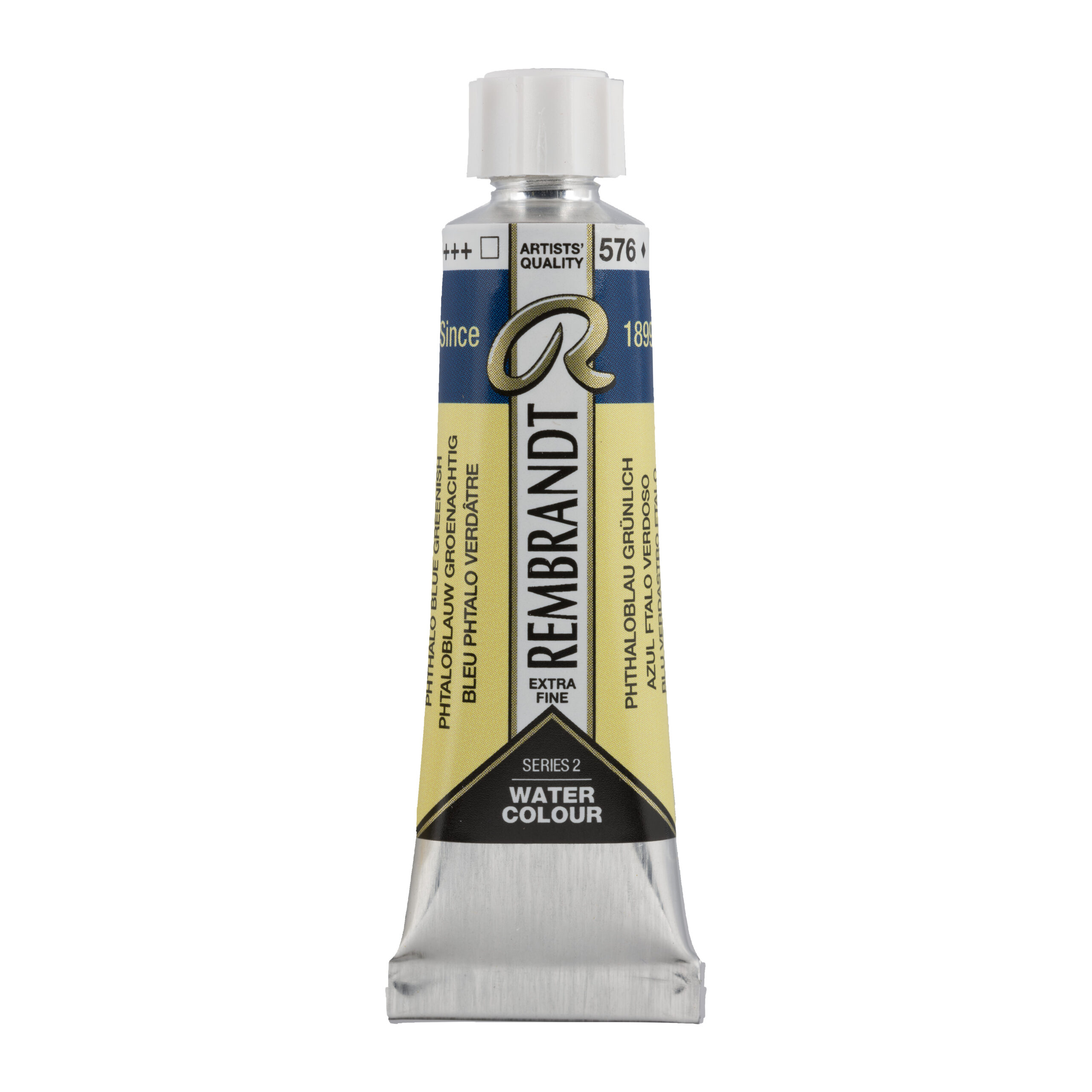 Rembrandt Aquarelverf Tube 10 ml Phtaloblauw Groenachtig 576