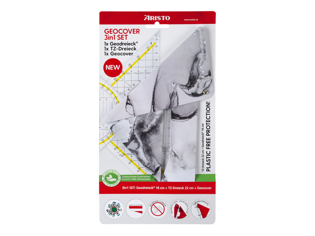 Geocoverset Aristo 3in1 White&Grey, 1 geocover, 1