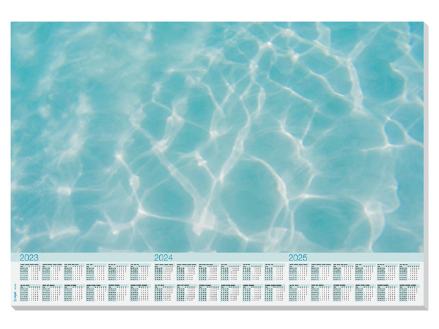 Designonderlegger Sigel Cool Pool 23/24/25. 59.5x41cm,