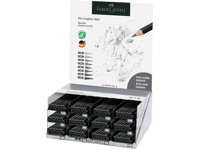 Grafietpotlood FC Pitt Mat POS 2001 module 144st.