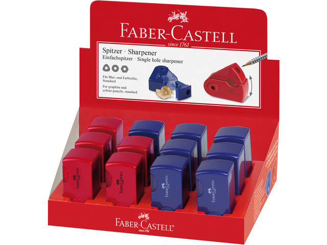 Puntenslijper FC SLEEVE enkel Mini rood/blauw