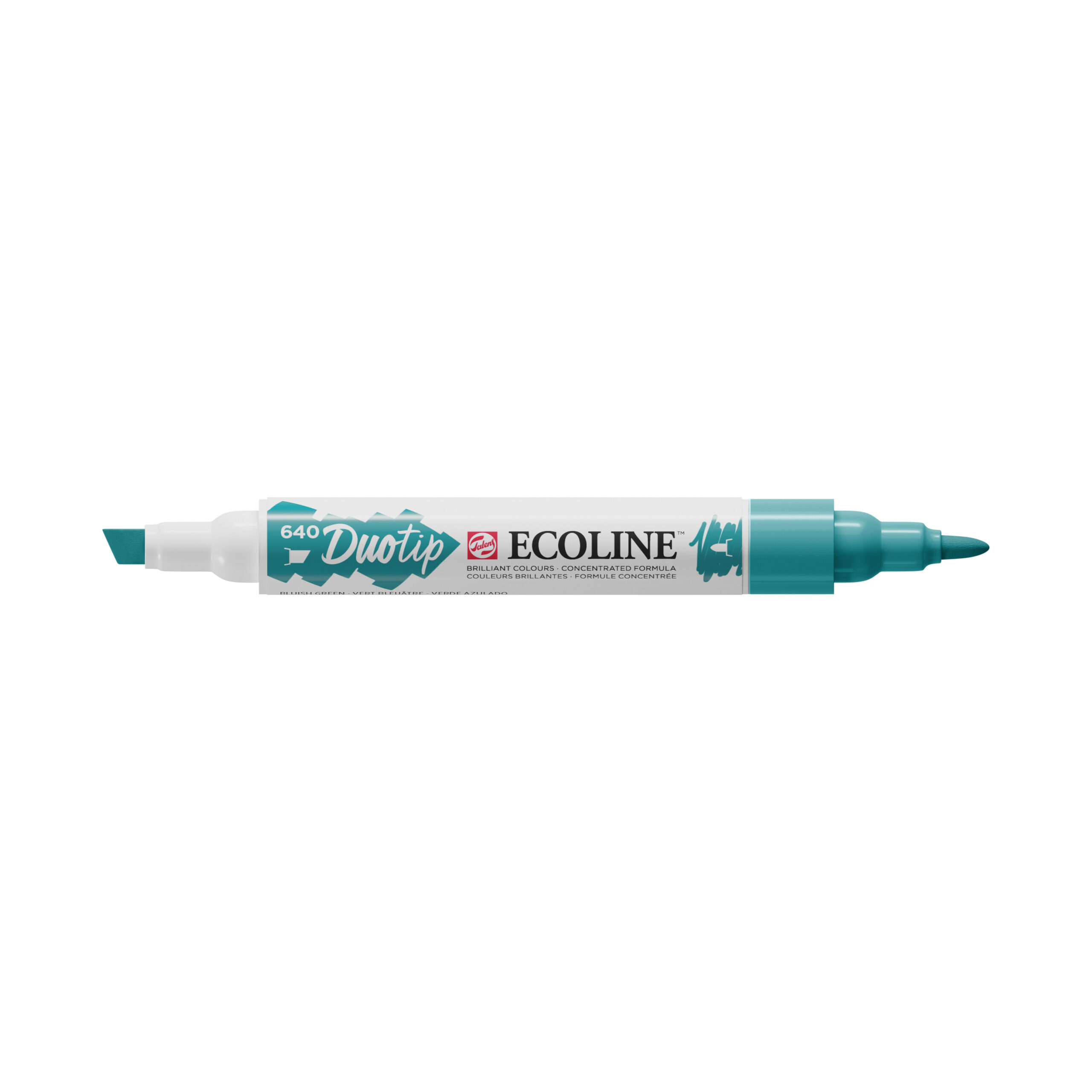 Ecoline Duotip Marker Blauwgroen 640