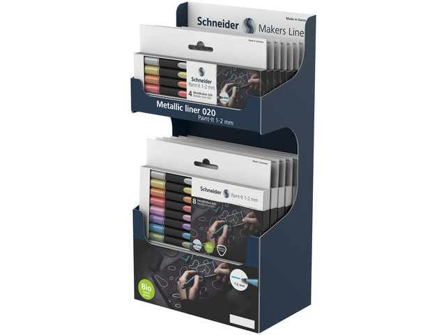 Metallic liner Schneider Paint-it 020 1-2mm 14st.
