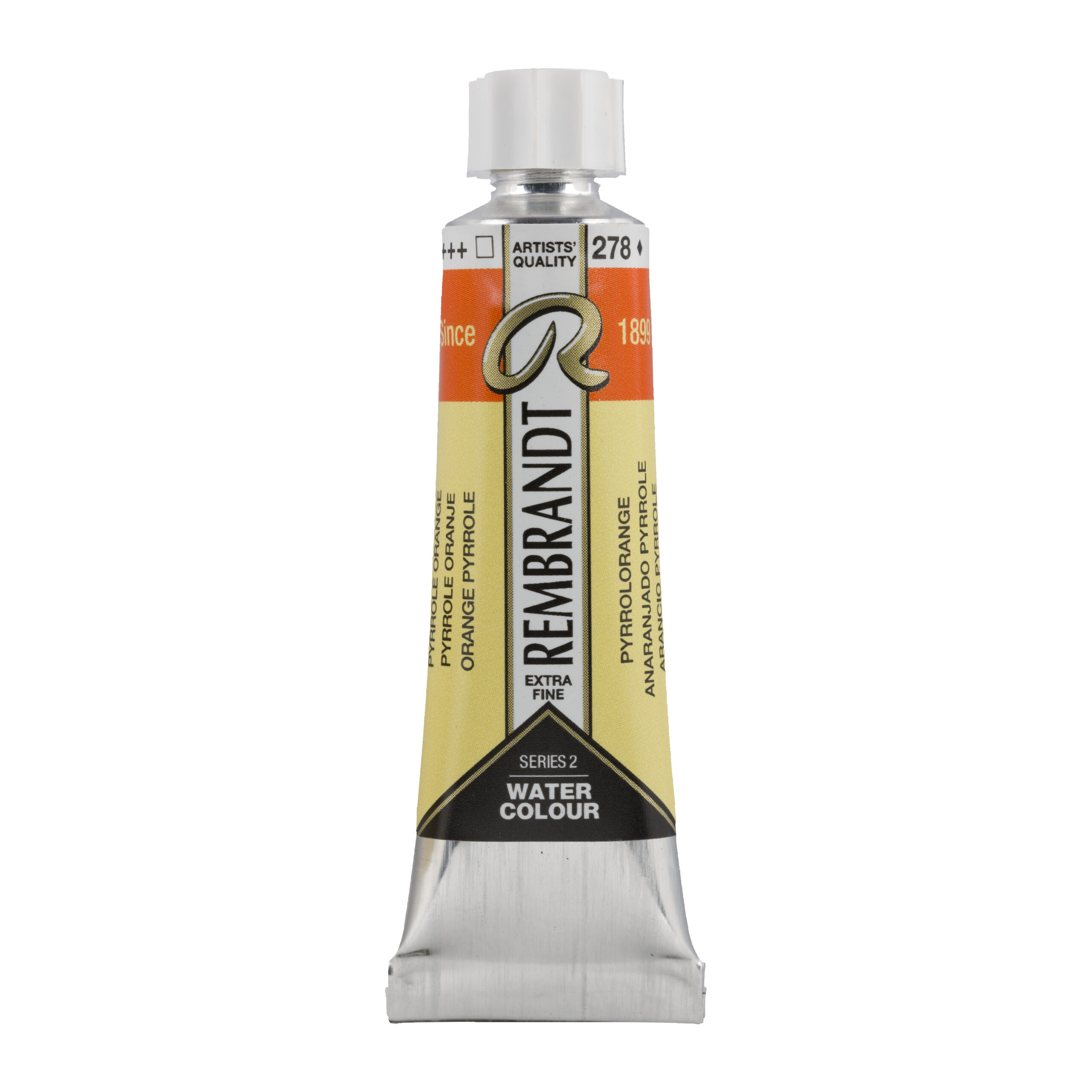 Rembrandt Aquarelverf Tube 10 ml Pyrrole Oranje 278