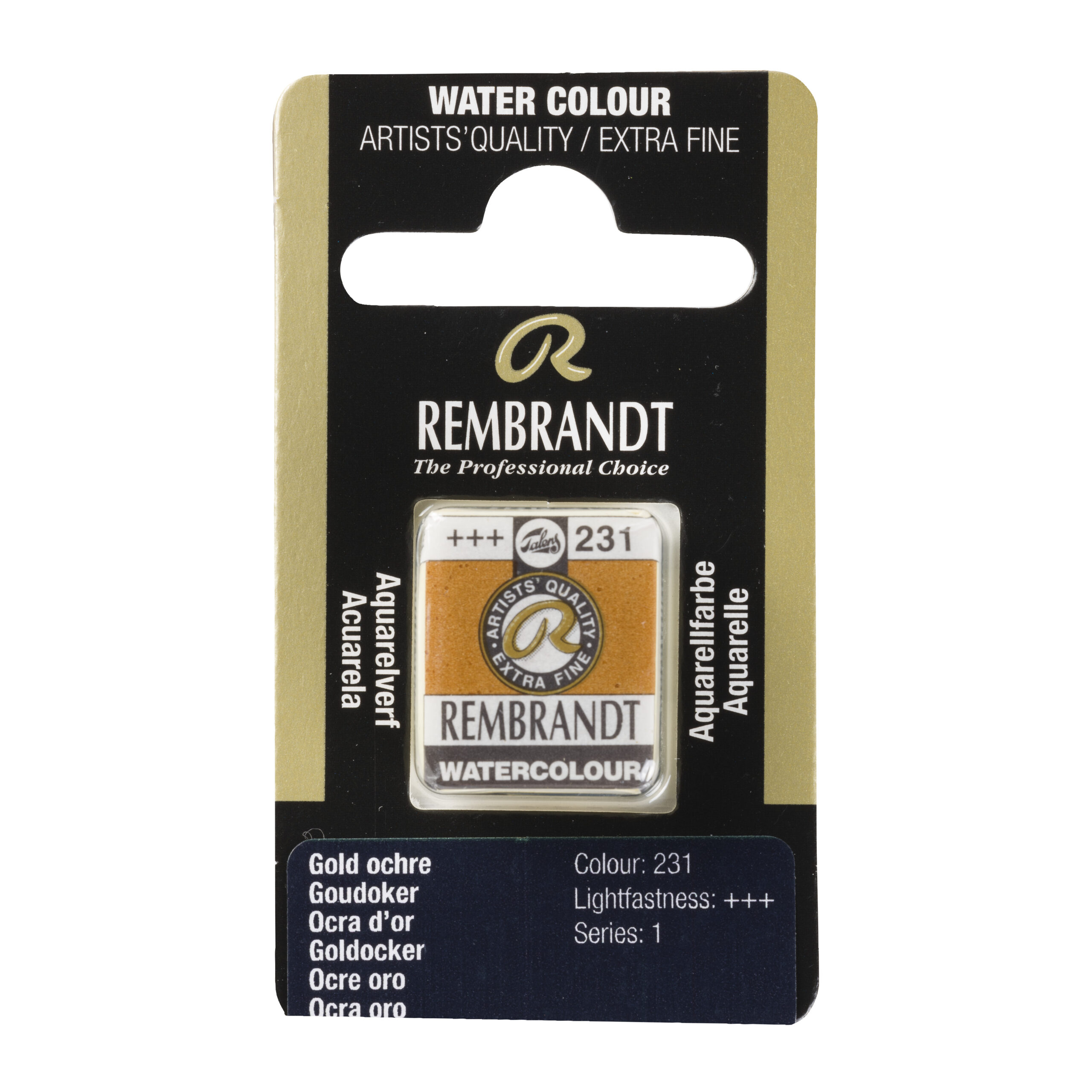 Rembrandt Aquarelverf Napje Goudoker 231