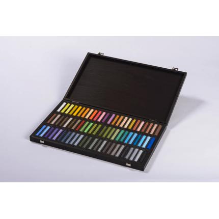 BLOCKX 72 Pastels Set Landscape Wooden Box