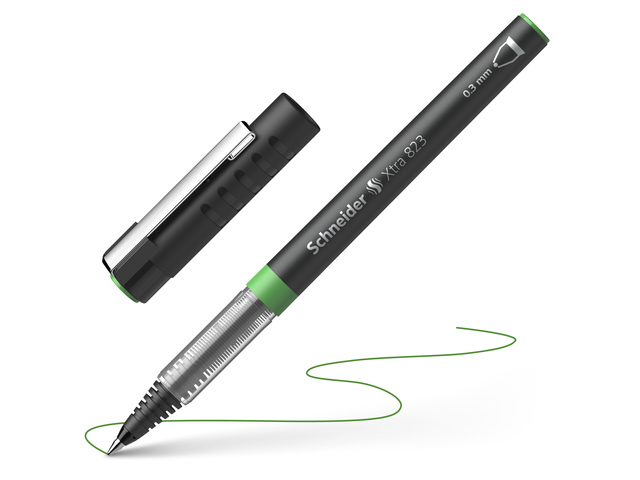 Rollerball Schneider Xtra 823 0.3mm groen