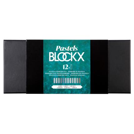 BLOCKX 12 Pastels Set Grey