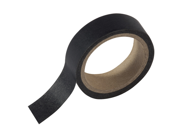 Maskingtape Sigel zwart rol 10mm x 16m