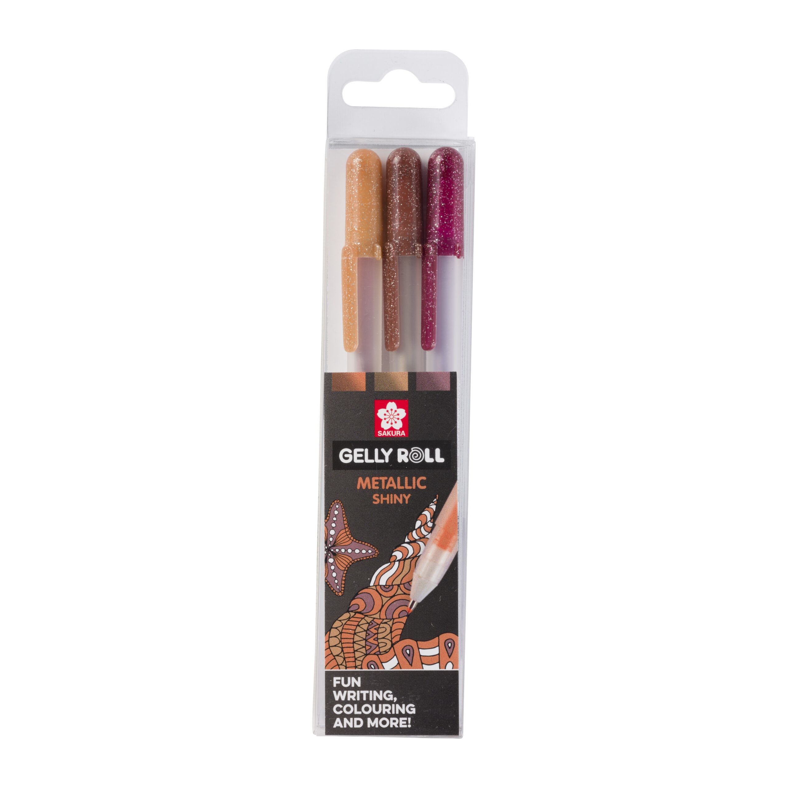 Sakura Gelly Roll Metallic Set 3 Gelpennen Nature