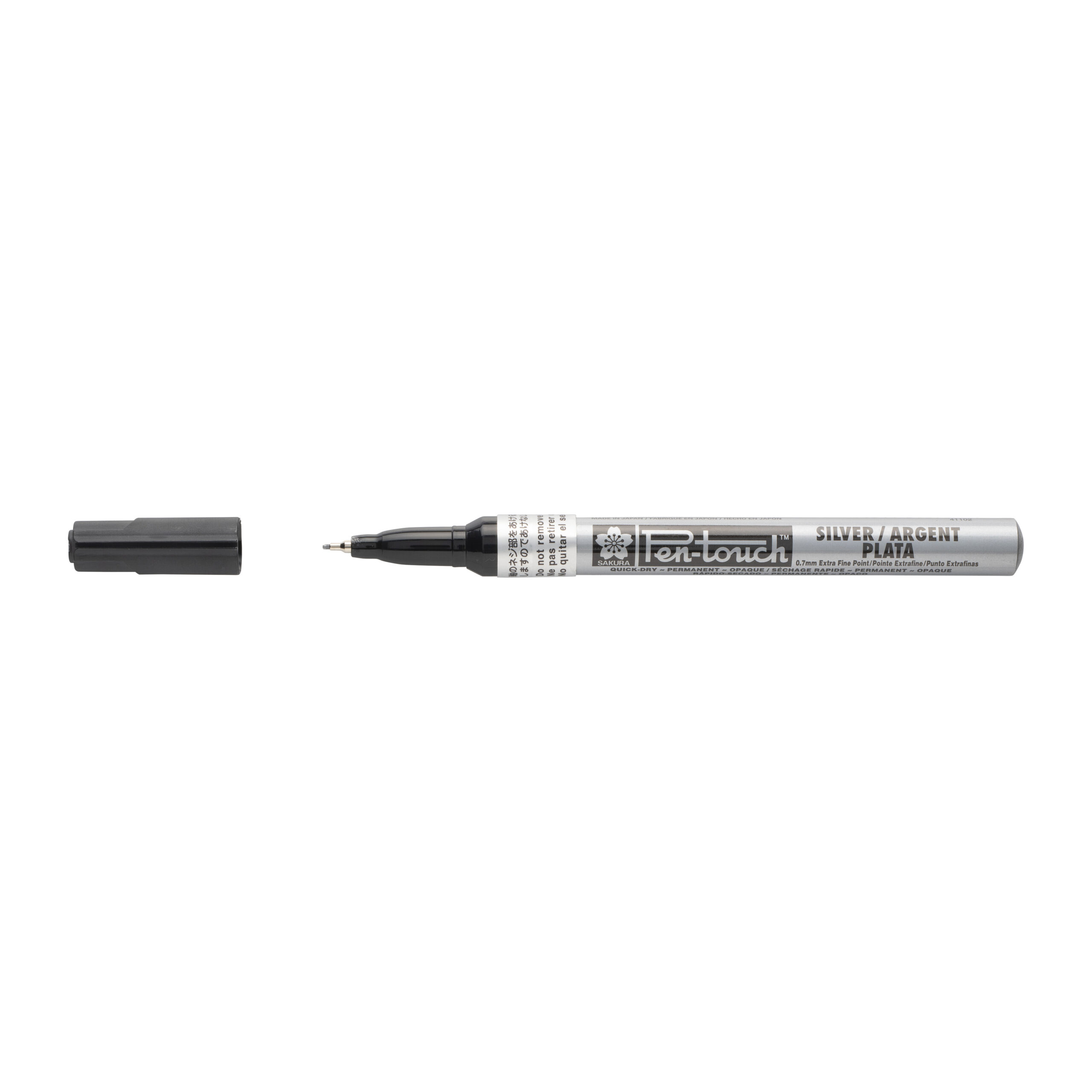 Sakura Pen-Touch Extra Fijn Zilver