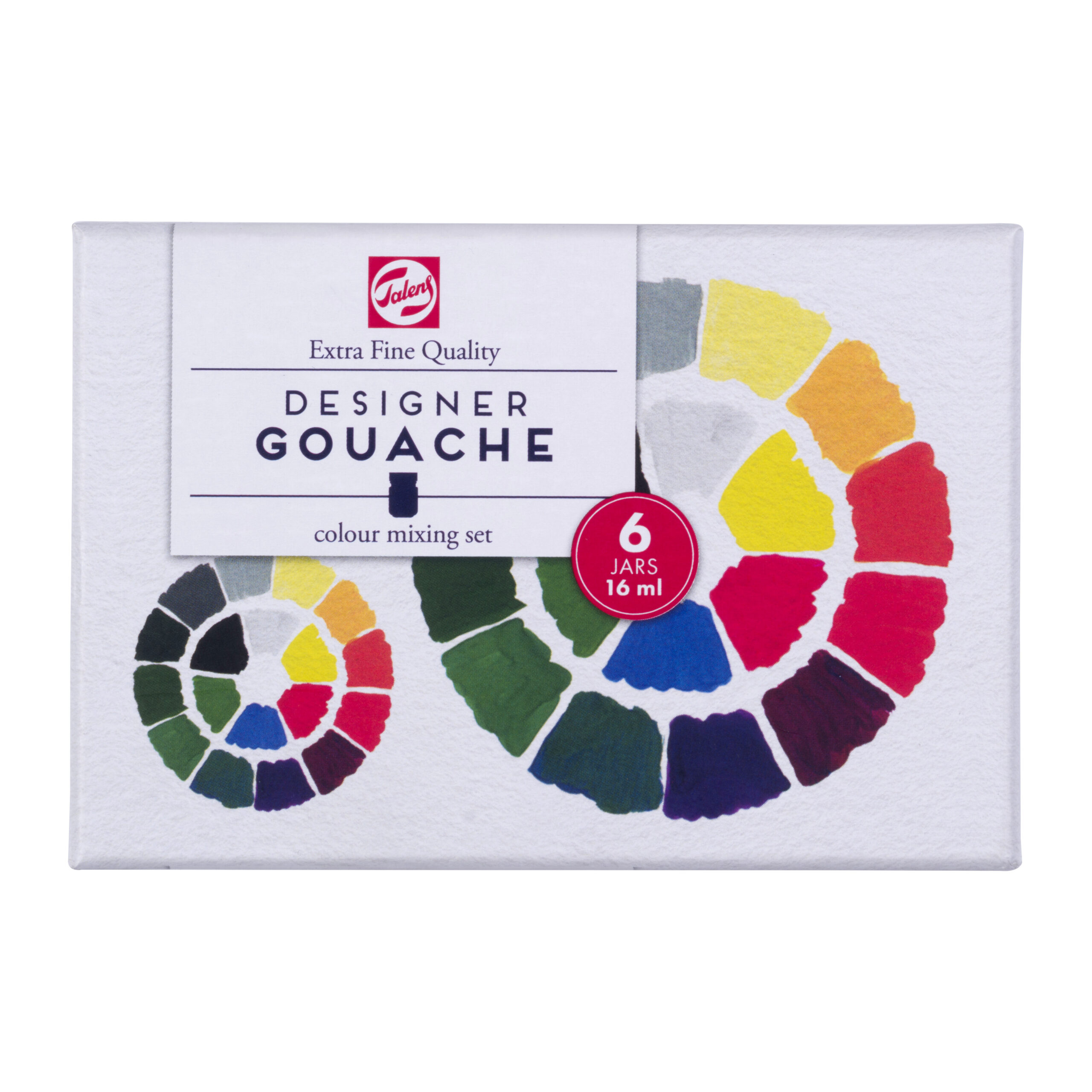 Talens Gouache Extra Fijn primaire set | 6 x 16 ml flacons