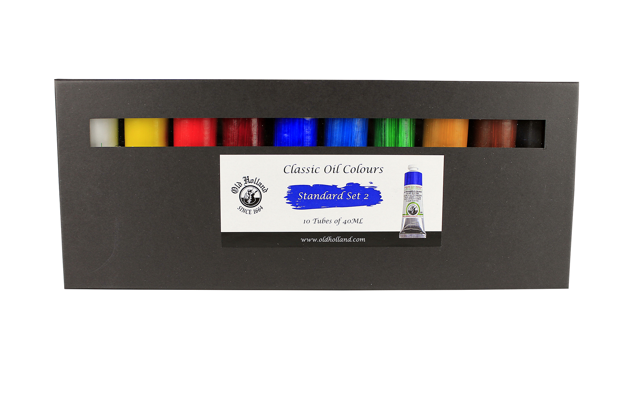 Old Holland Olieverfset Standard 2 met 10 Tubes 40ml