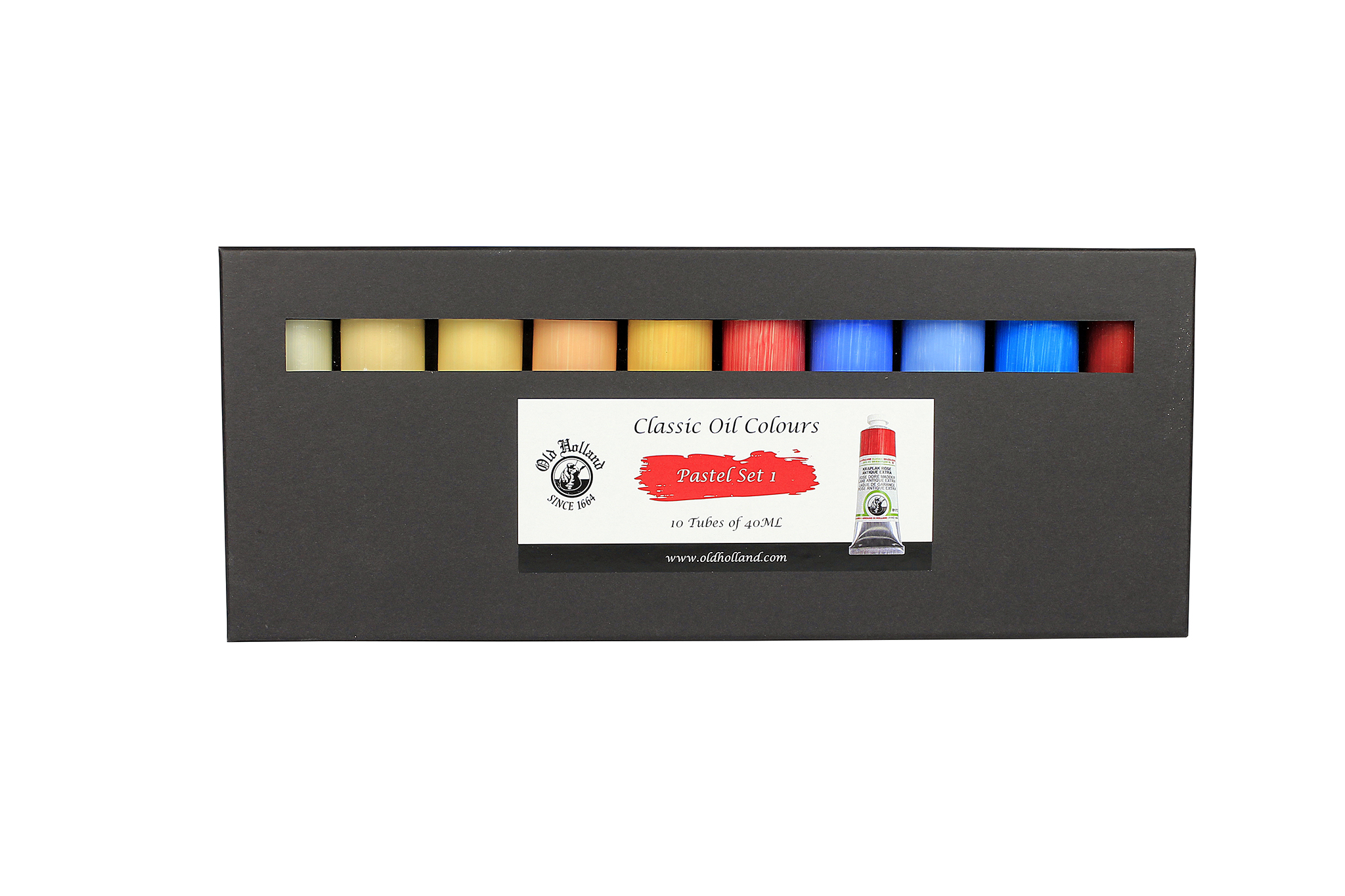 Old Holland Olieverfset Pastel 1 met 10 Tubes 40ml