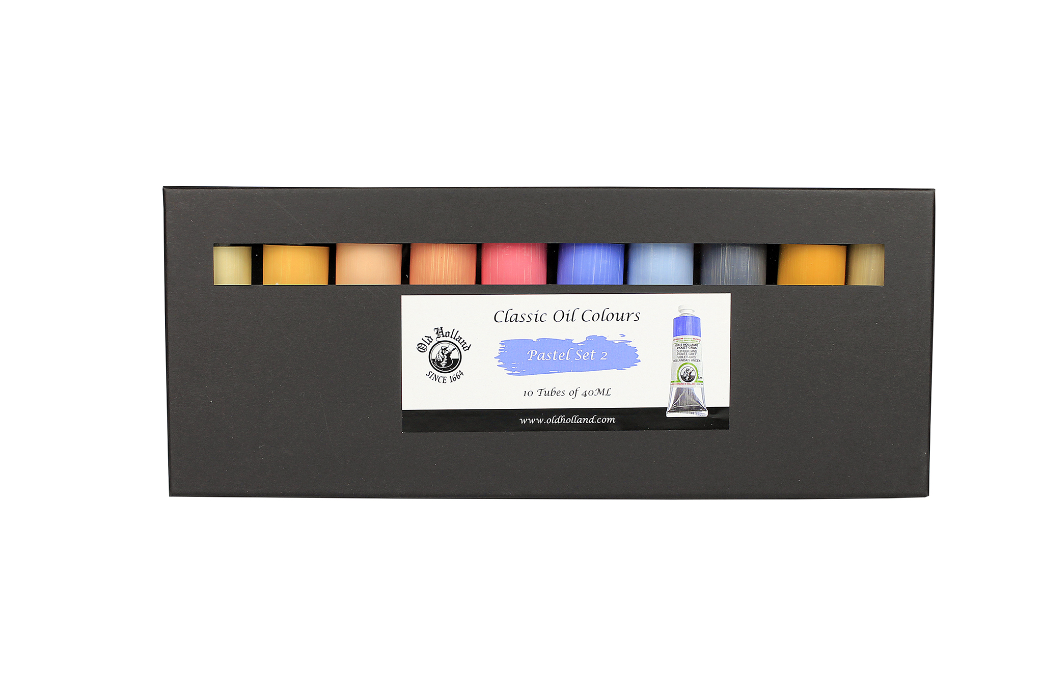 Old Holland Olieverfset Pastel 2 met 10 Tubes 40ml