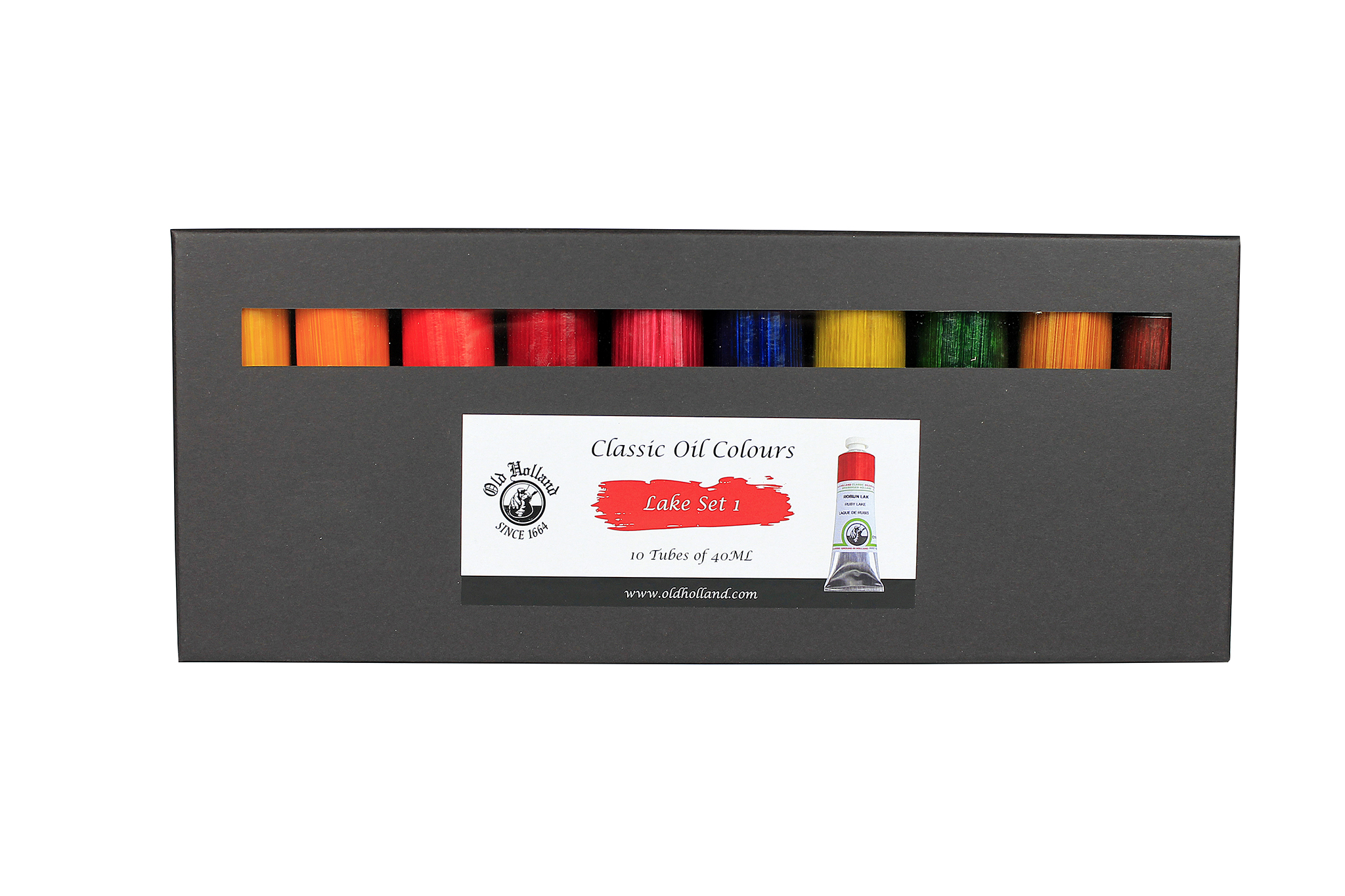 Old Holland Olieverf set Lake 1 met 10 Tubes 40ml