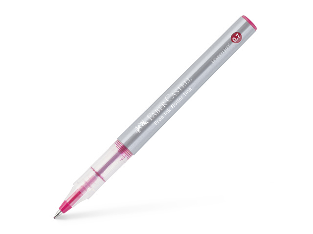 Inktroller FC 0.7mm wijnrood Venster om inktniveau te regel