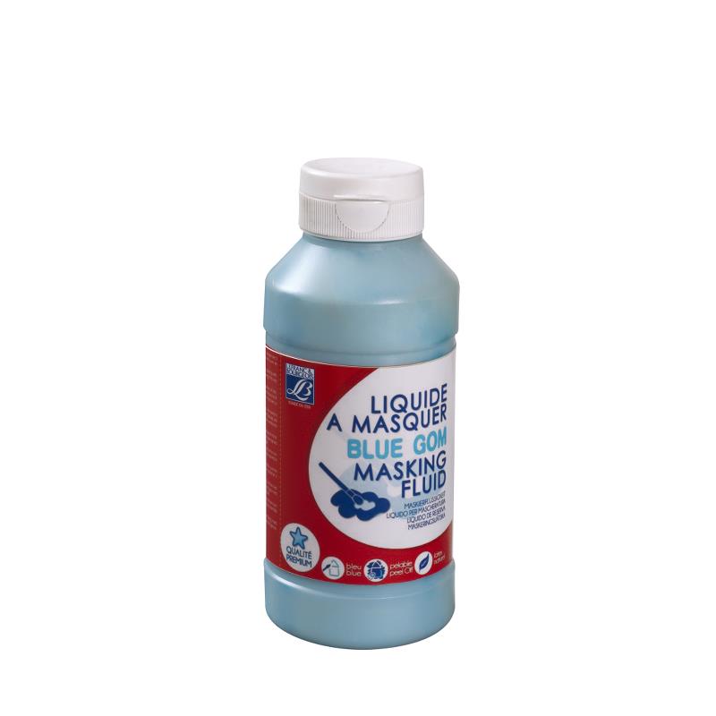 Lefranc Bourgeois Education Blauwe maskeervloeistof 250ml
