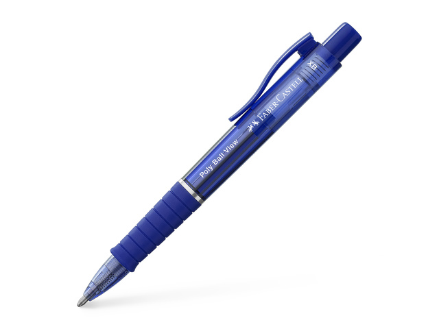 Balpen FC  Polyball View admiraal blauw