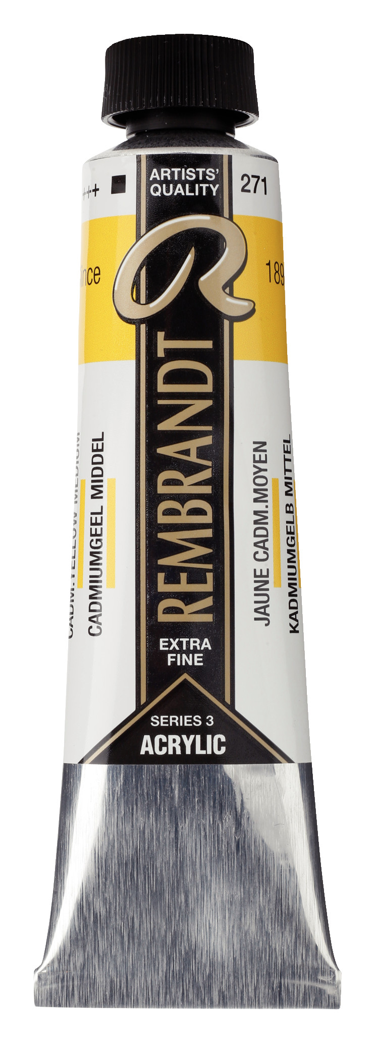 Rembrandt Acrylverf Tube 40 ml Cadmiumgeel Middel 271