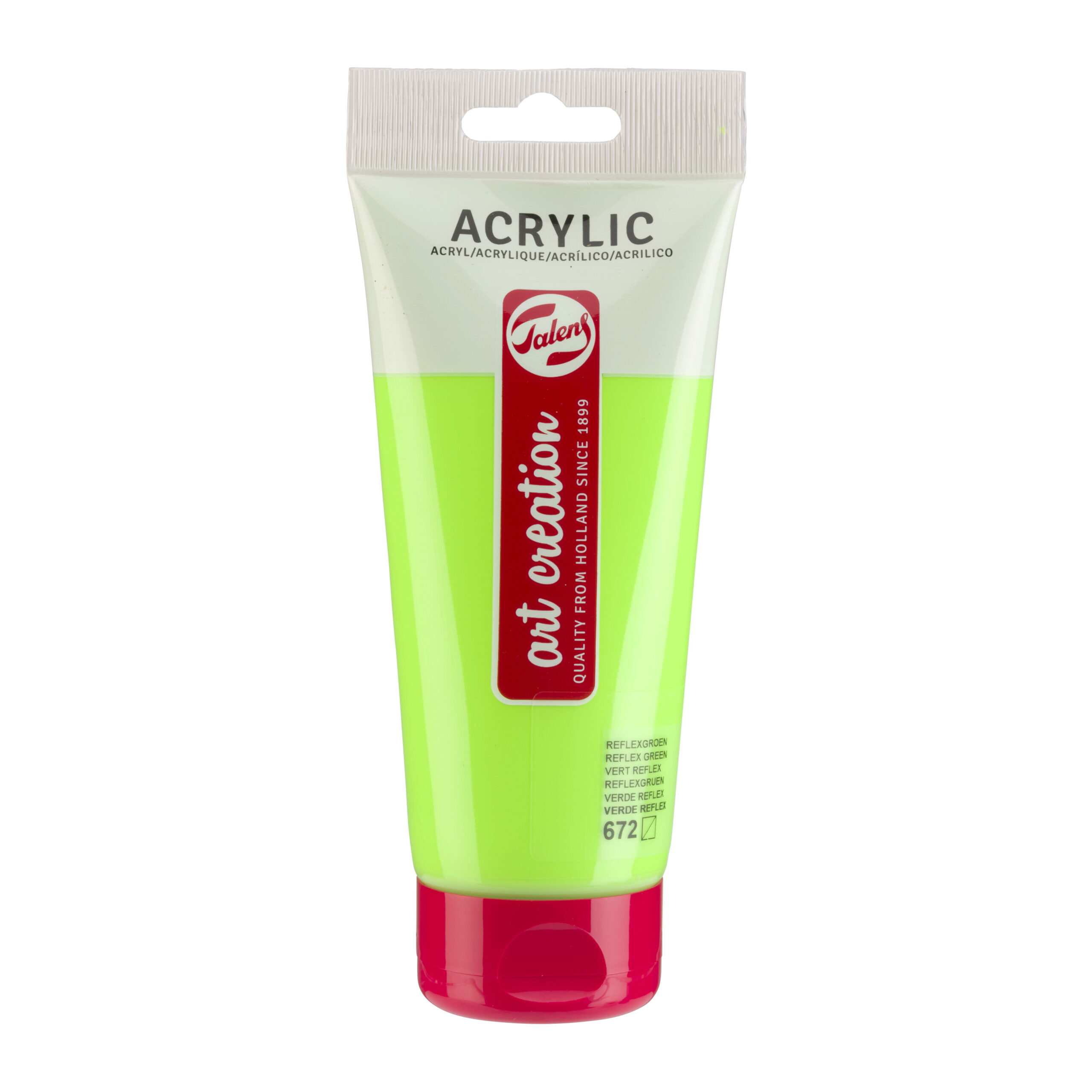 Talens Art Creation Acrylverf Tube 200 ml Reflexgroen 672