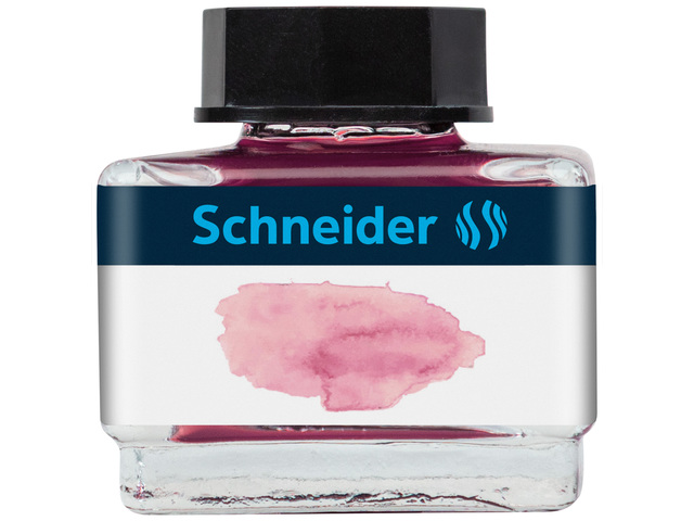 Inktpotje Schneider 15ml pastel Roze voor
