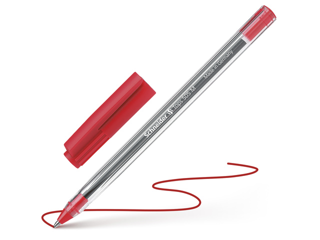 Balpen Schneider Tops M rood