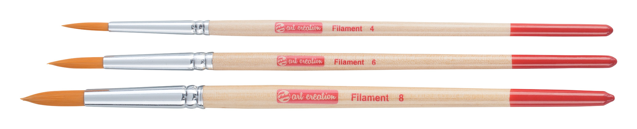 Talens Art Creation Aquarelpenselenset van 3 Rond - Polyester