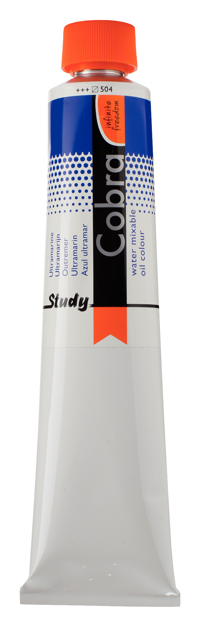 Cobra Study Water Vermengbare Olieverf Tube 200 ml Ultramarijn 504