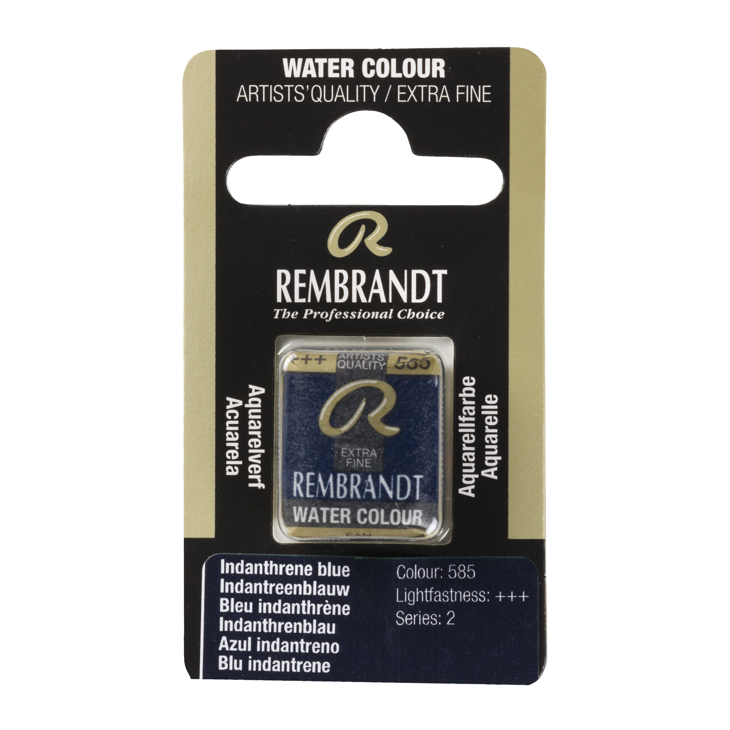 Rembrandt Aquarelverf Napje Indantreenblauw 585