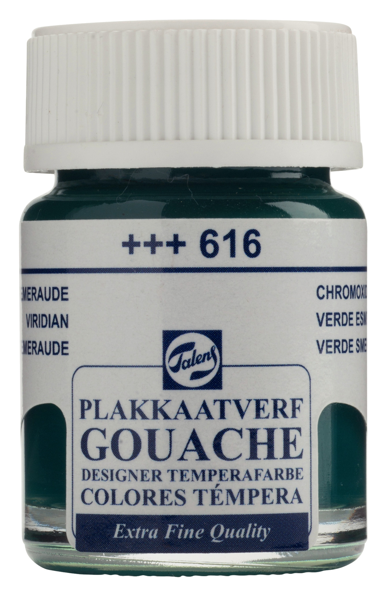 Talens Gouache Extra Fine Quality Fles 16 ml Vert Émeraude 616